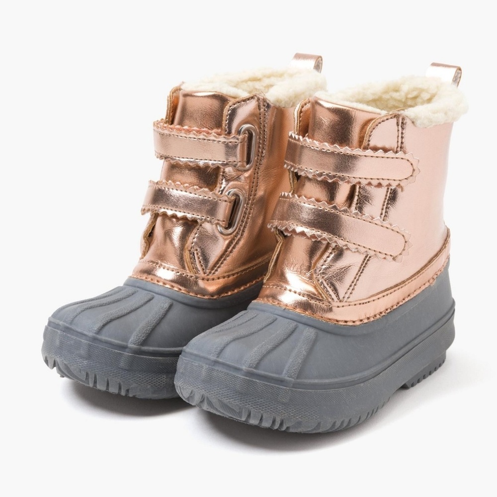 Metallic Duckboots
